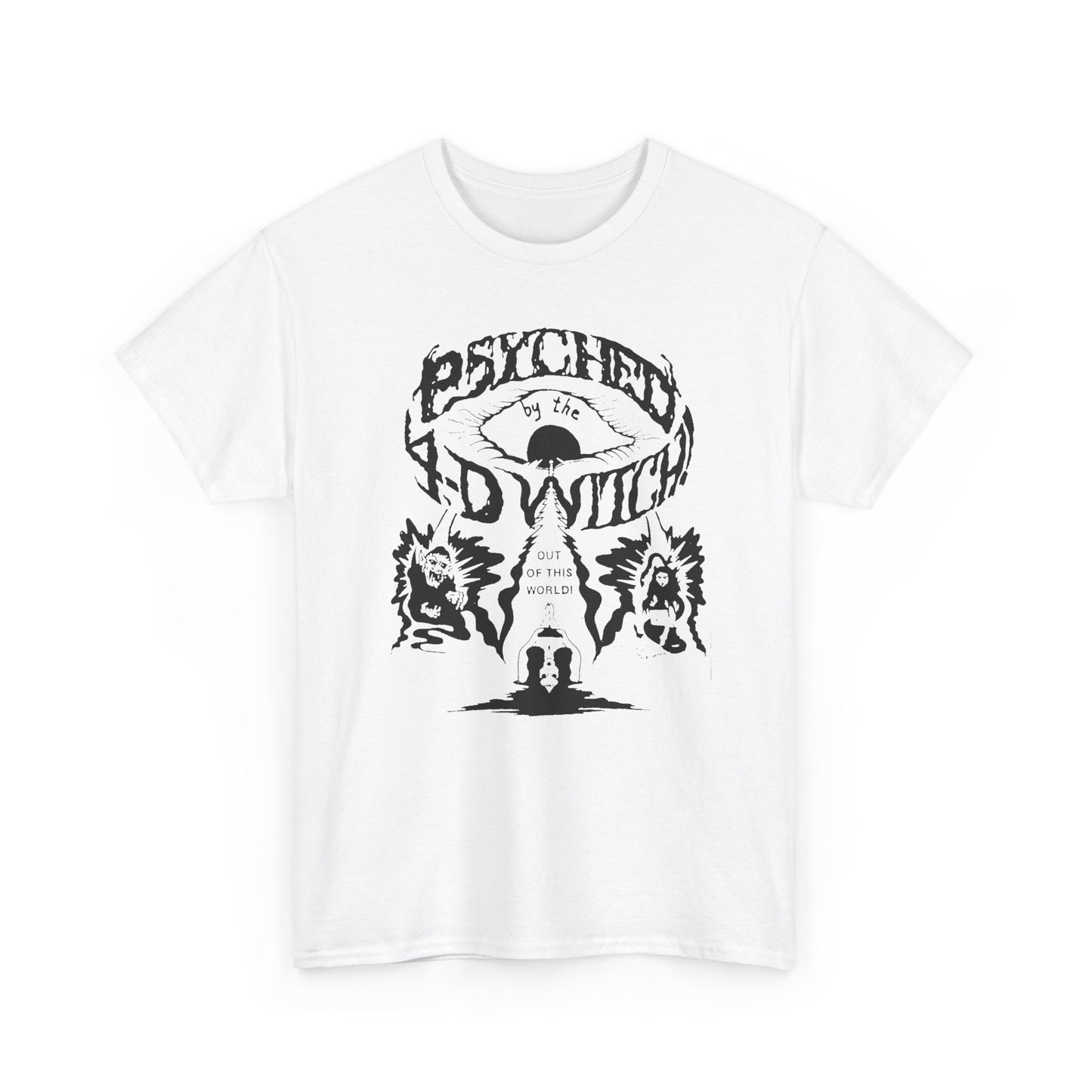 psyched by the 4-D witch 1973 exploitation film tshirt