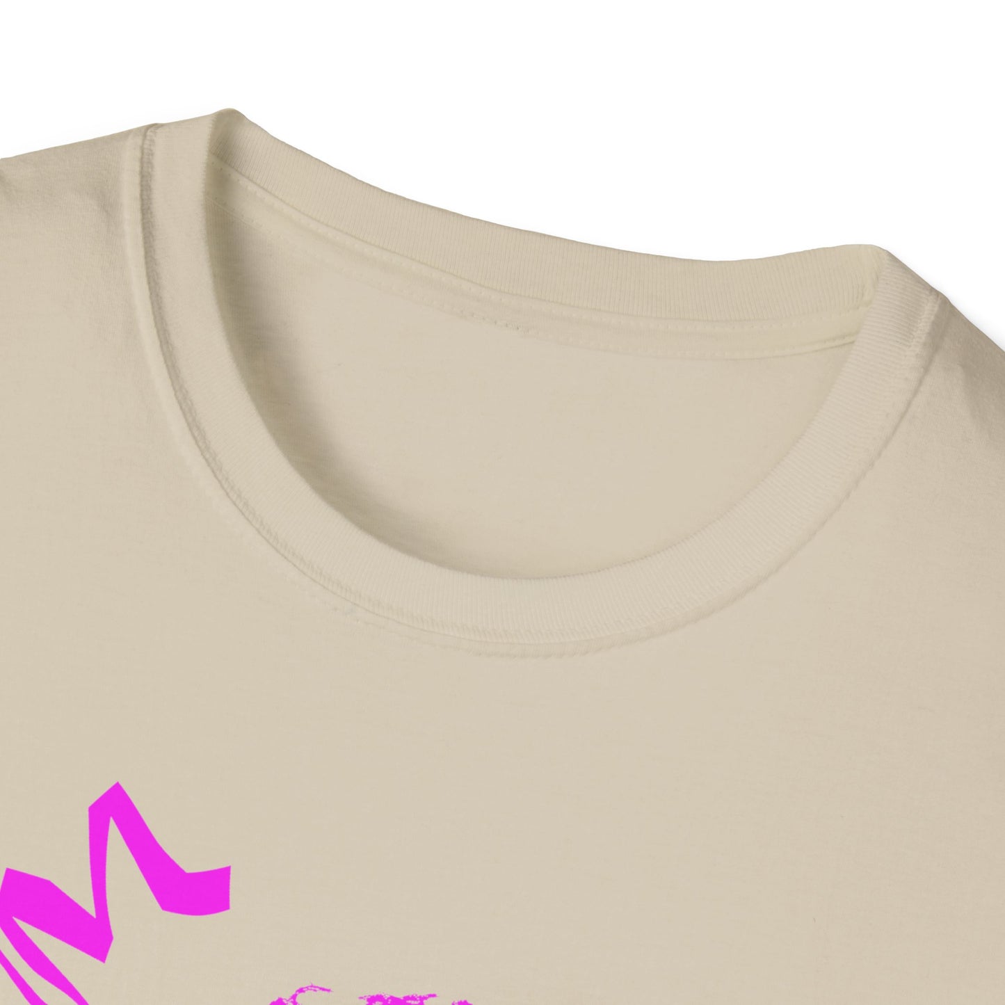 wild man fischer pink stencil tshirt