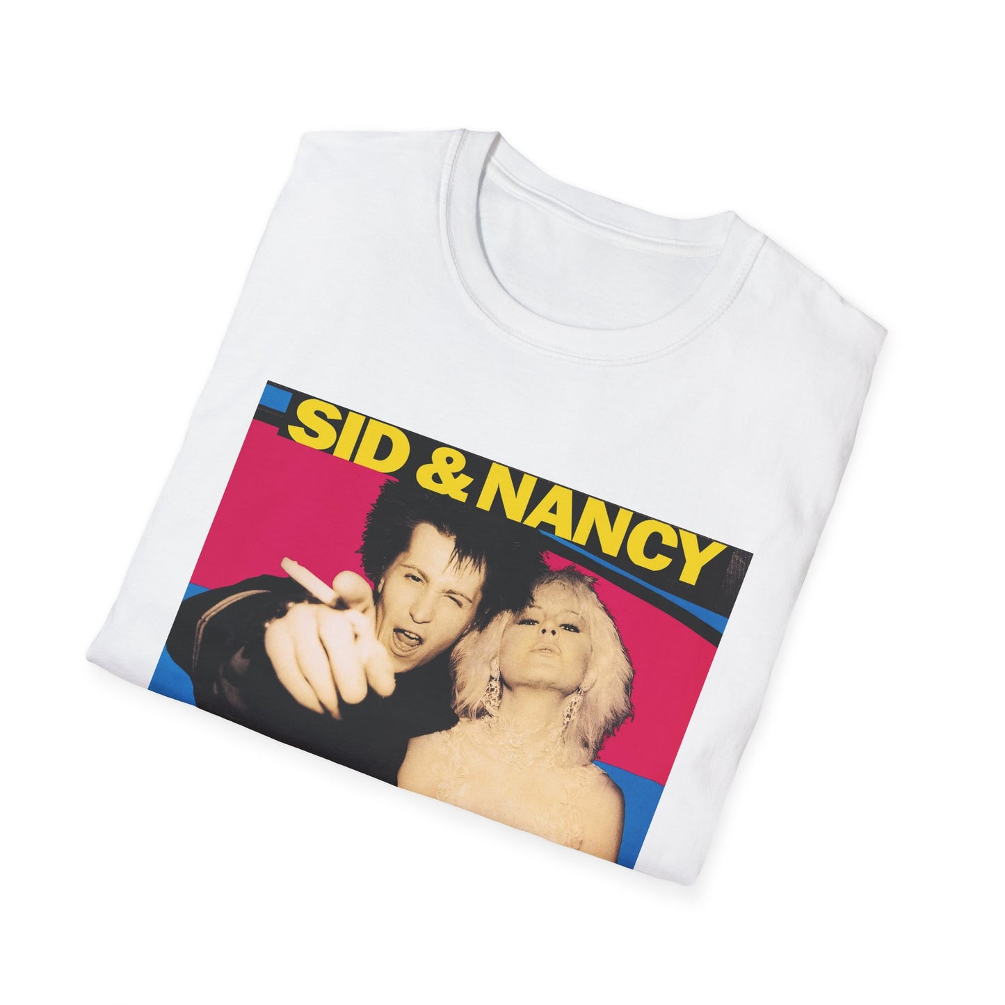 sid and nancy 1986 movie tshirt