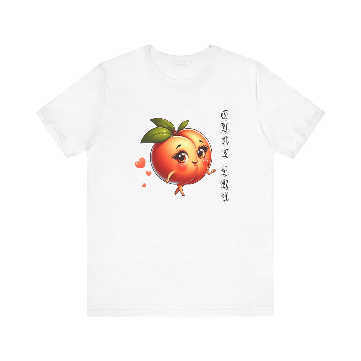 cunt era cute peach tshirt