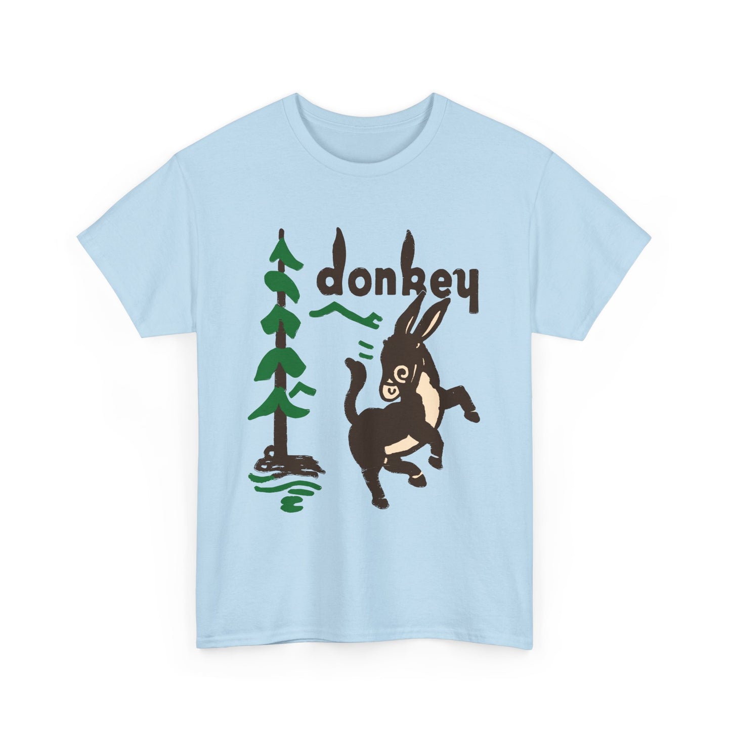 vintage donkey room matchbox graphic edit tshirt