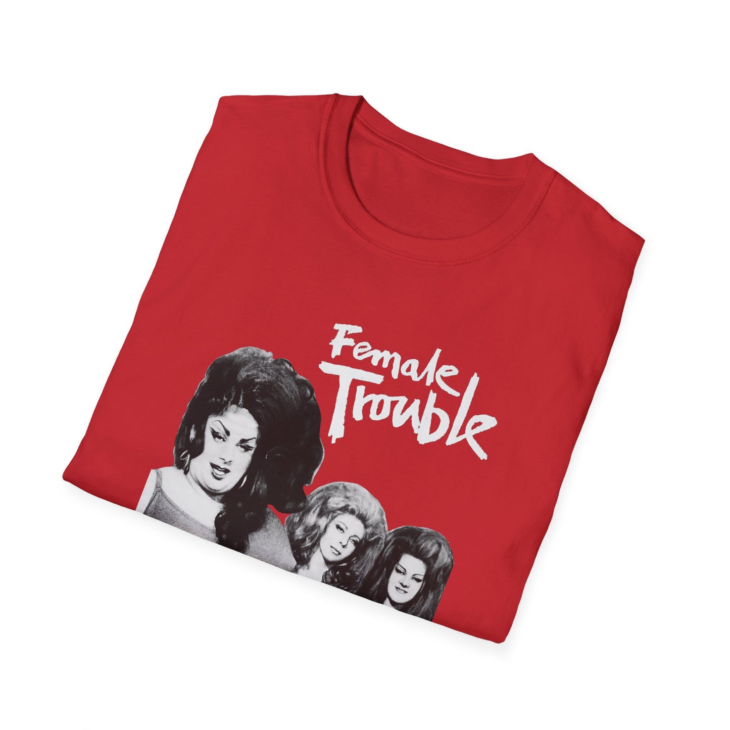 1974 comedy crime movie by john waters female trouble movie poster tshirt