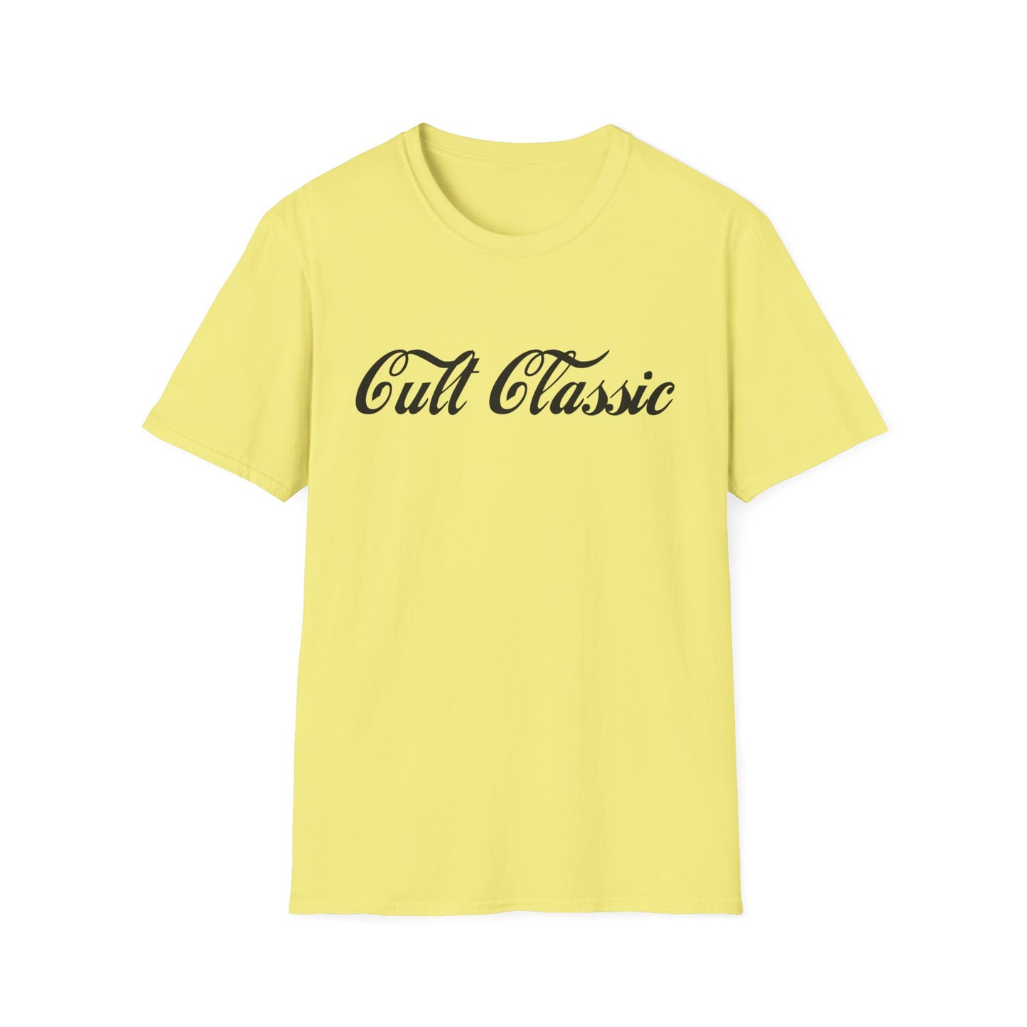 cult classic in cola font tshirt