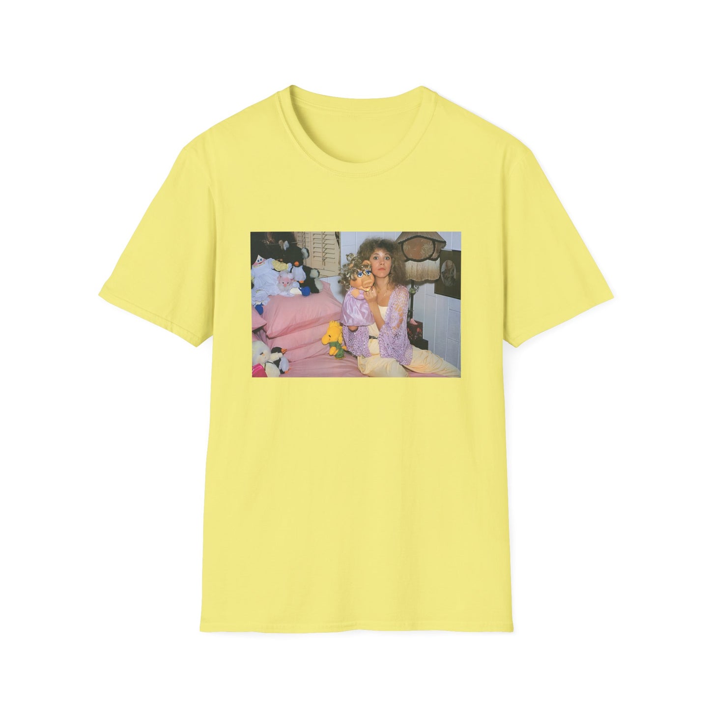 stevie nicks and miss piggy photo tshirt, unisex softstyle