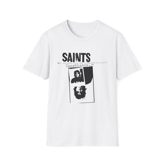 the saints 1982 album casablanca tshirt