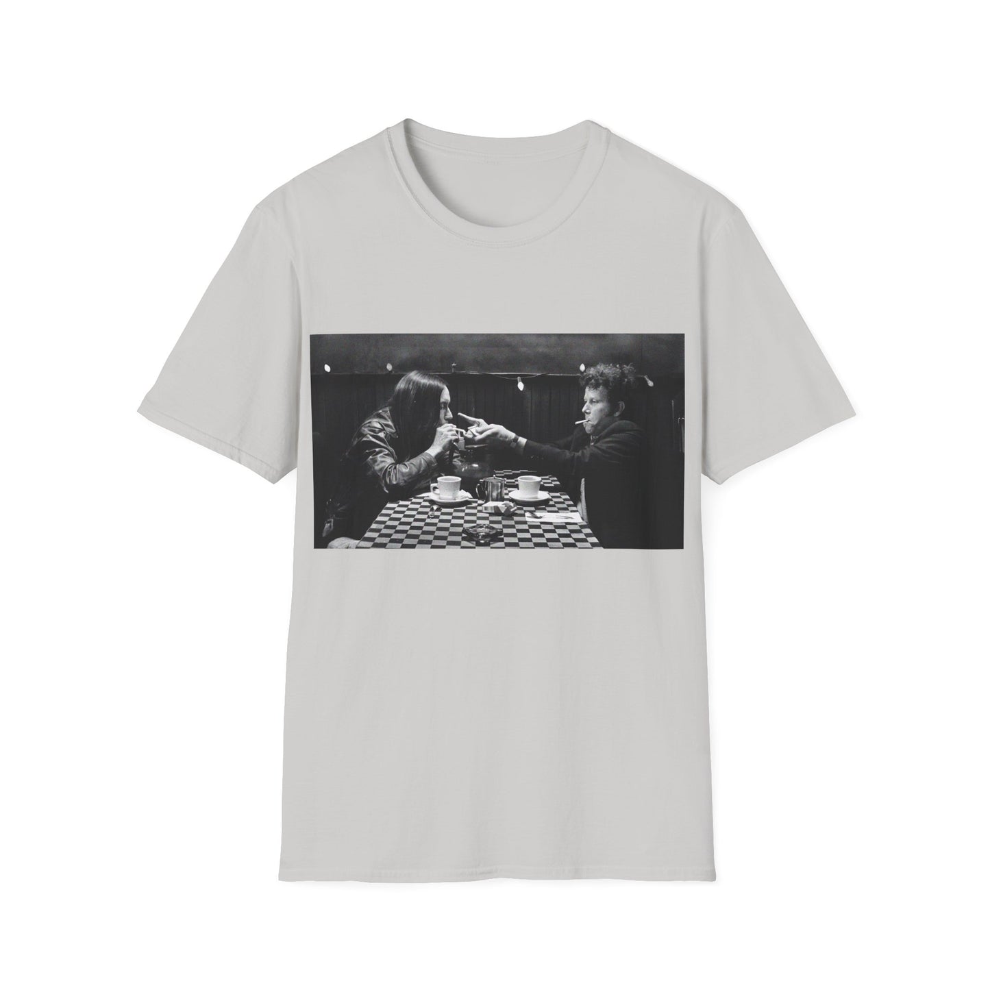 iggy pop and tom waits from coffee and cigarettes tshirt