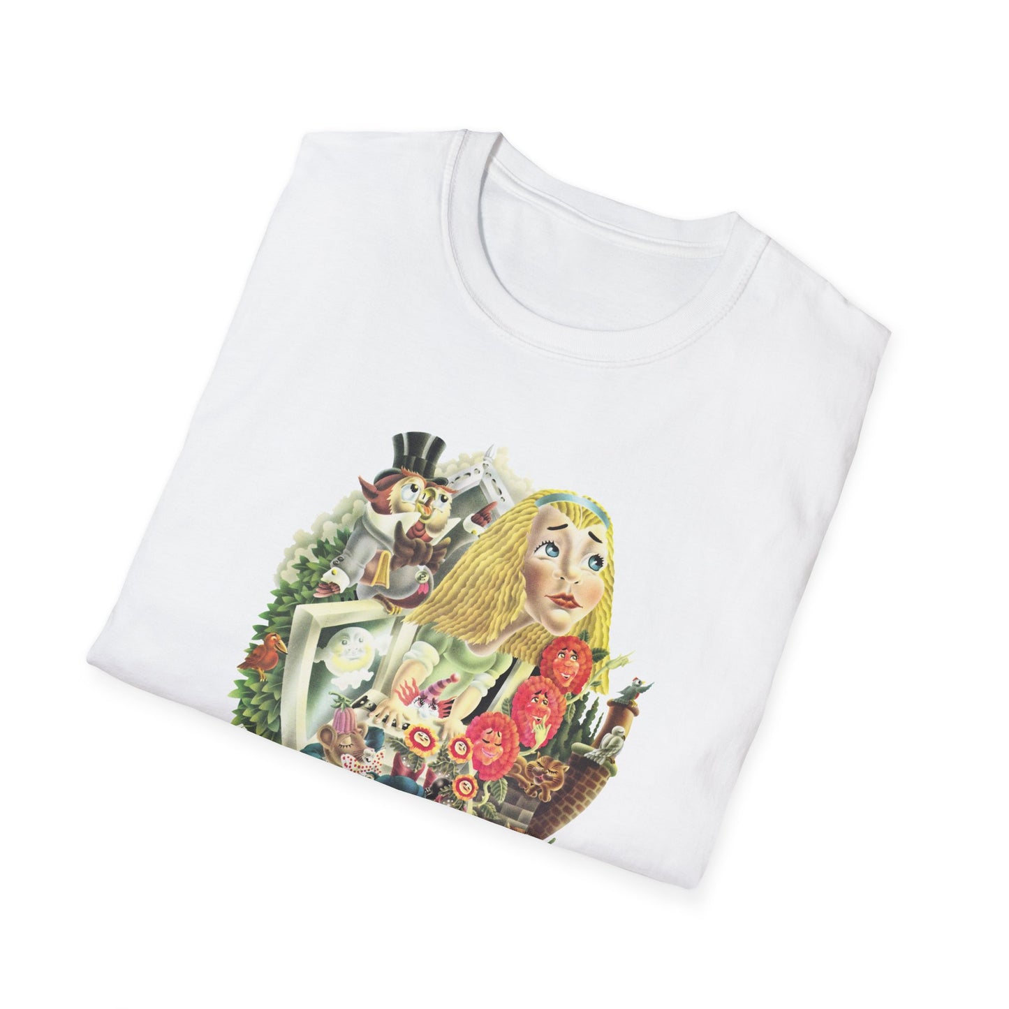 1970 illustration ann in the moon by alan aldridge tshirt