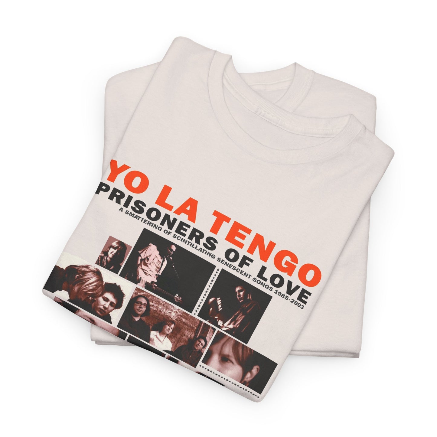 yo la tengo prisoners of love album tshirt