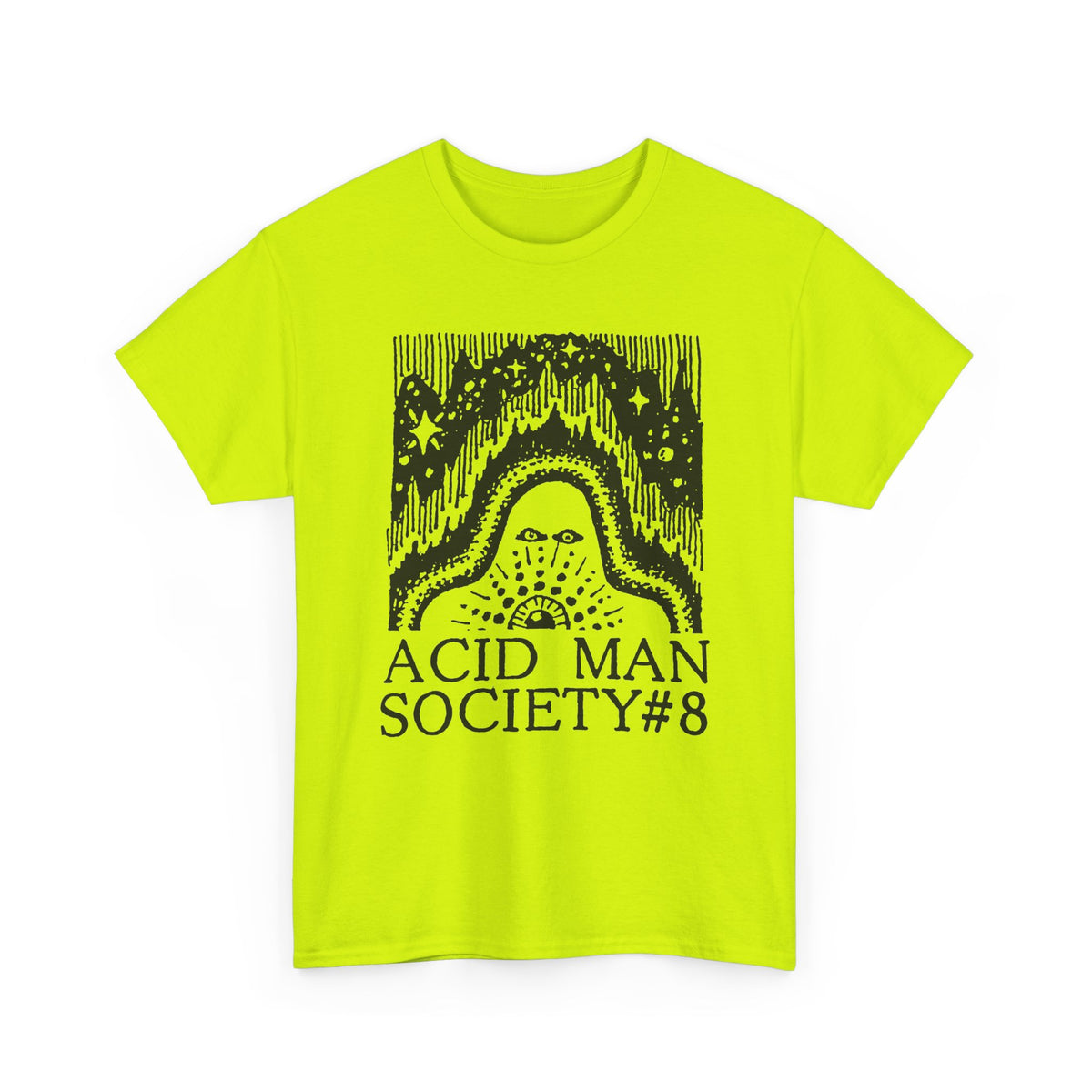 1989 acid man #8 mini comic cover illustration tshirt