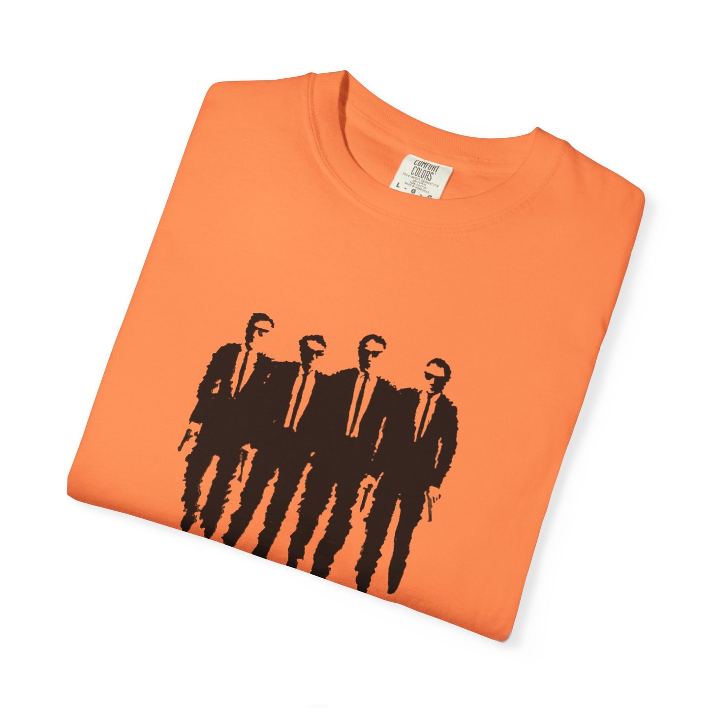reservoir dogs vhs cover graphic tshirt on comfort colors