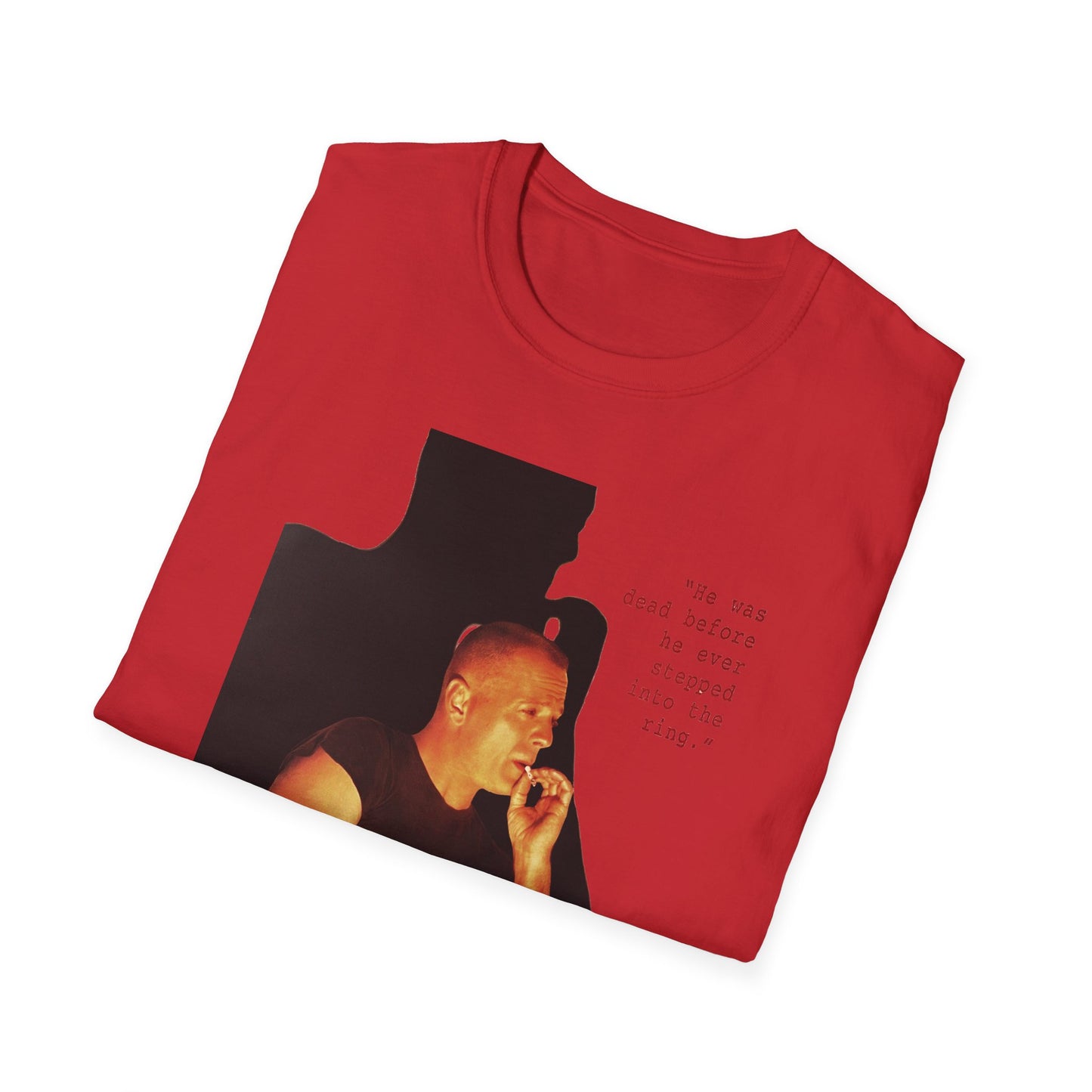 bruce willis pulp fiction the boxer tshirt