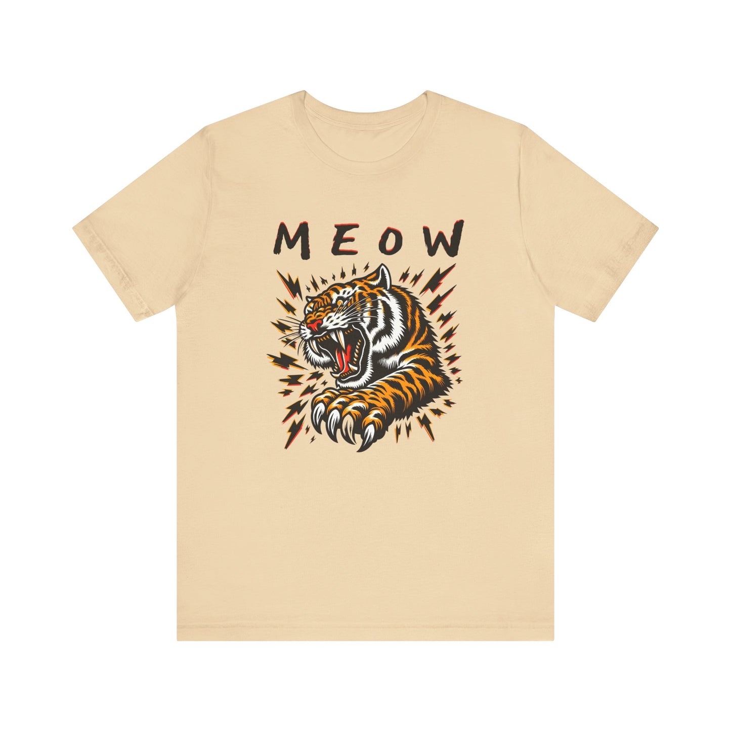 raging tiger meow tshirt