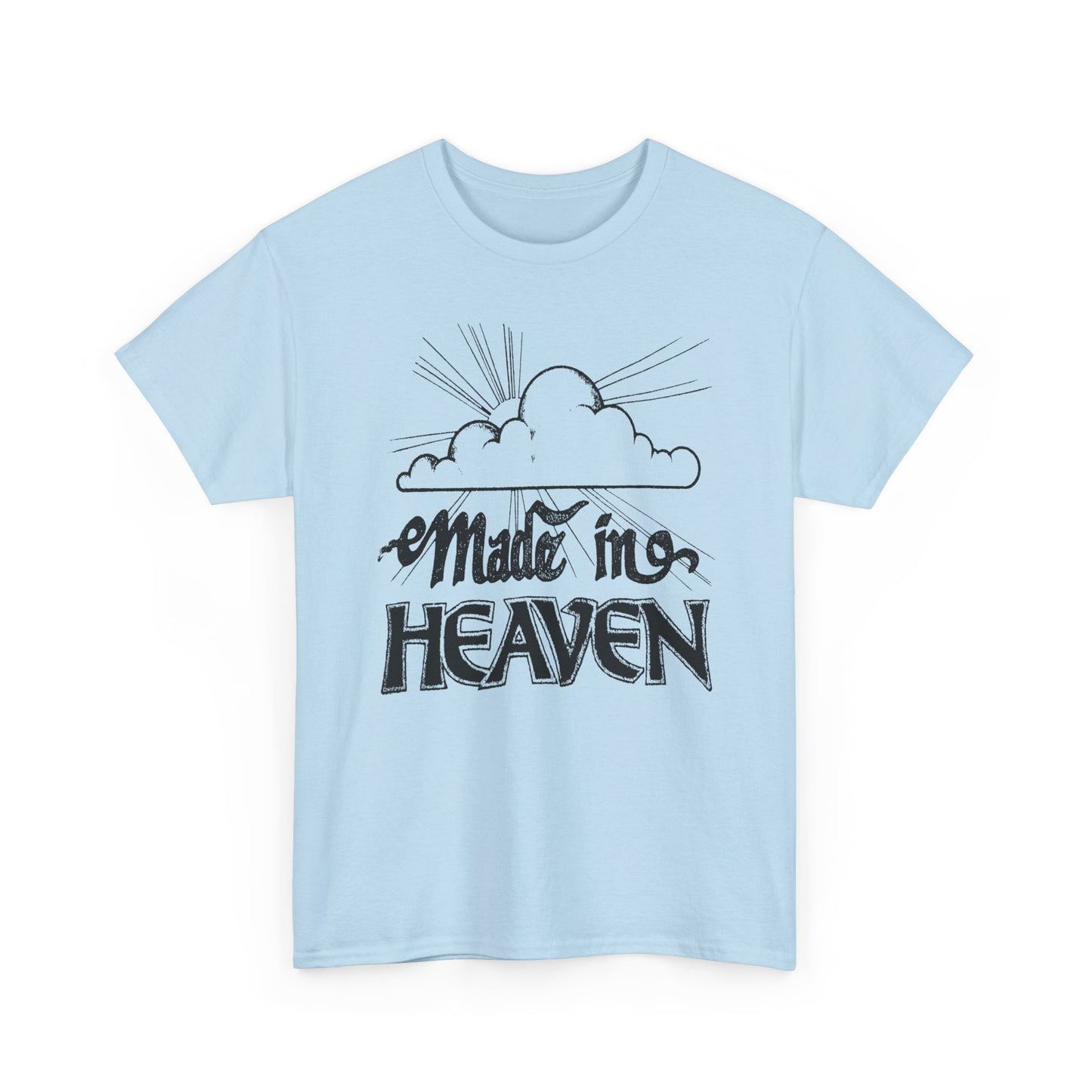 vintage graphic made in heaven reproduction tshirt