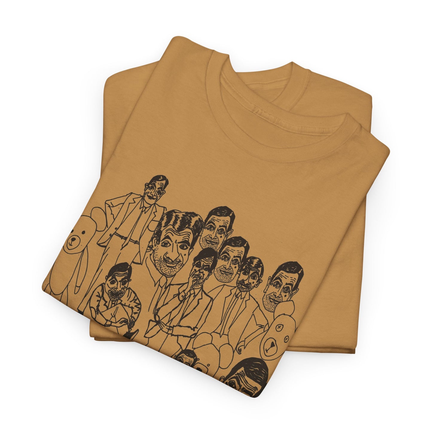 scary bean original drawing tshirt