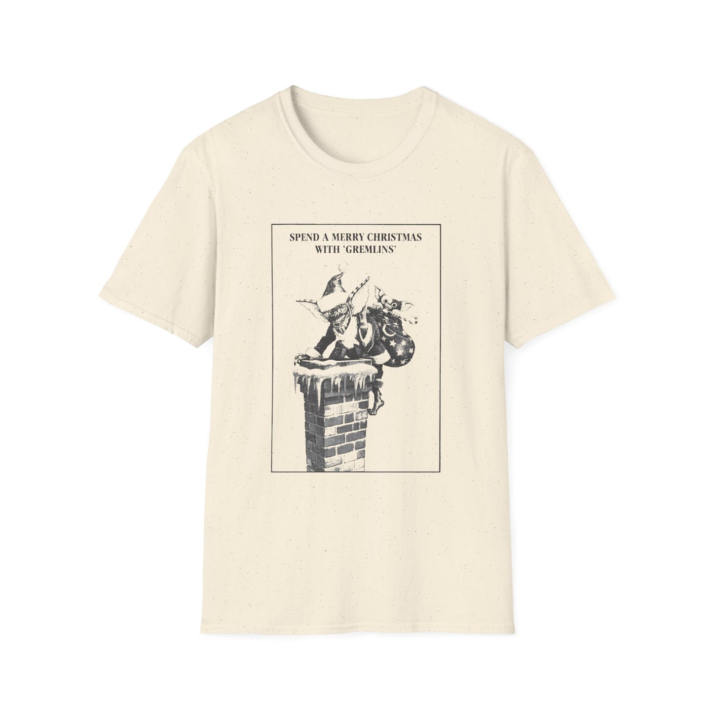 1984 gremlins christmas advertisement tshirt