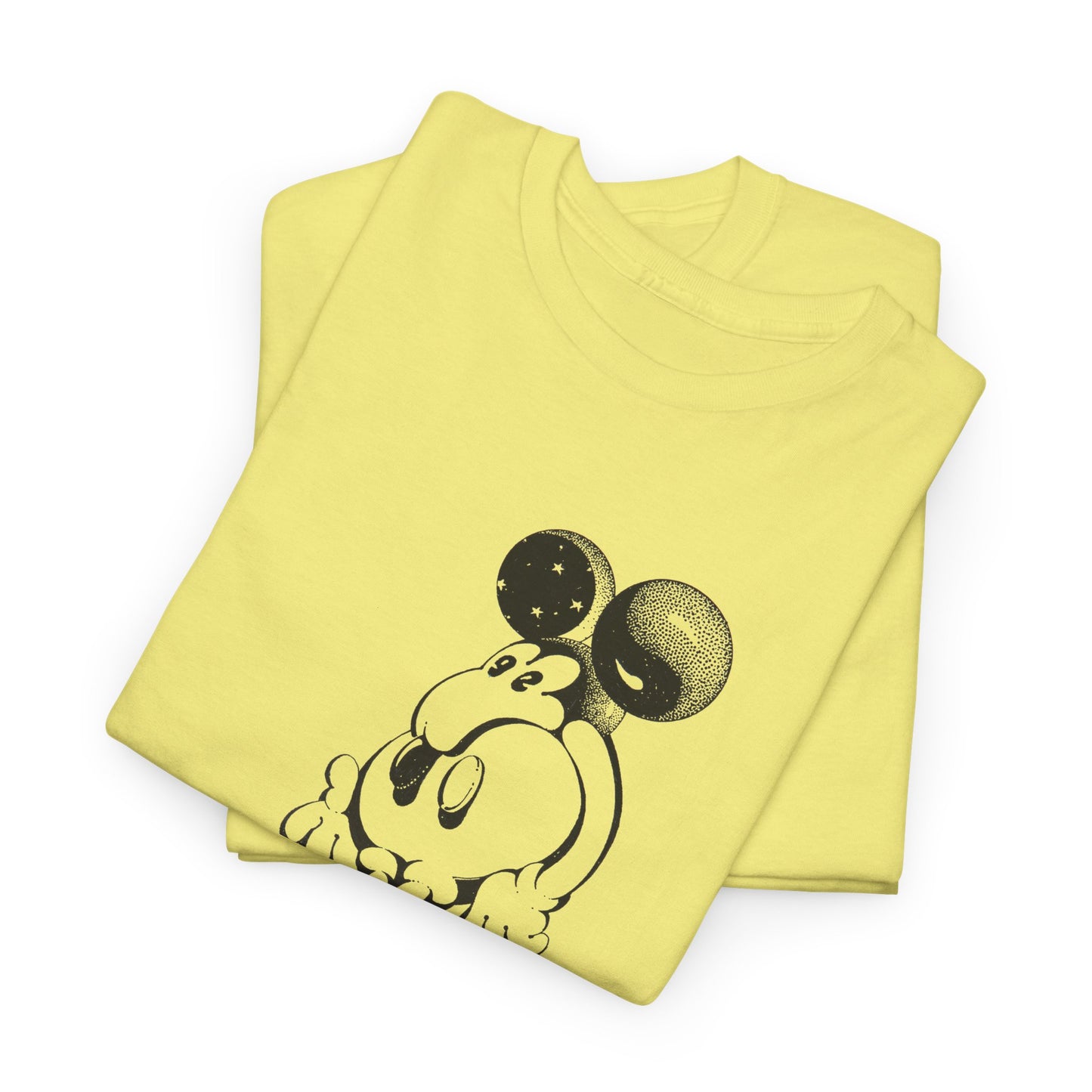 1968 illustration victor moscoso's cosmic mickey tshirt