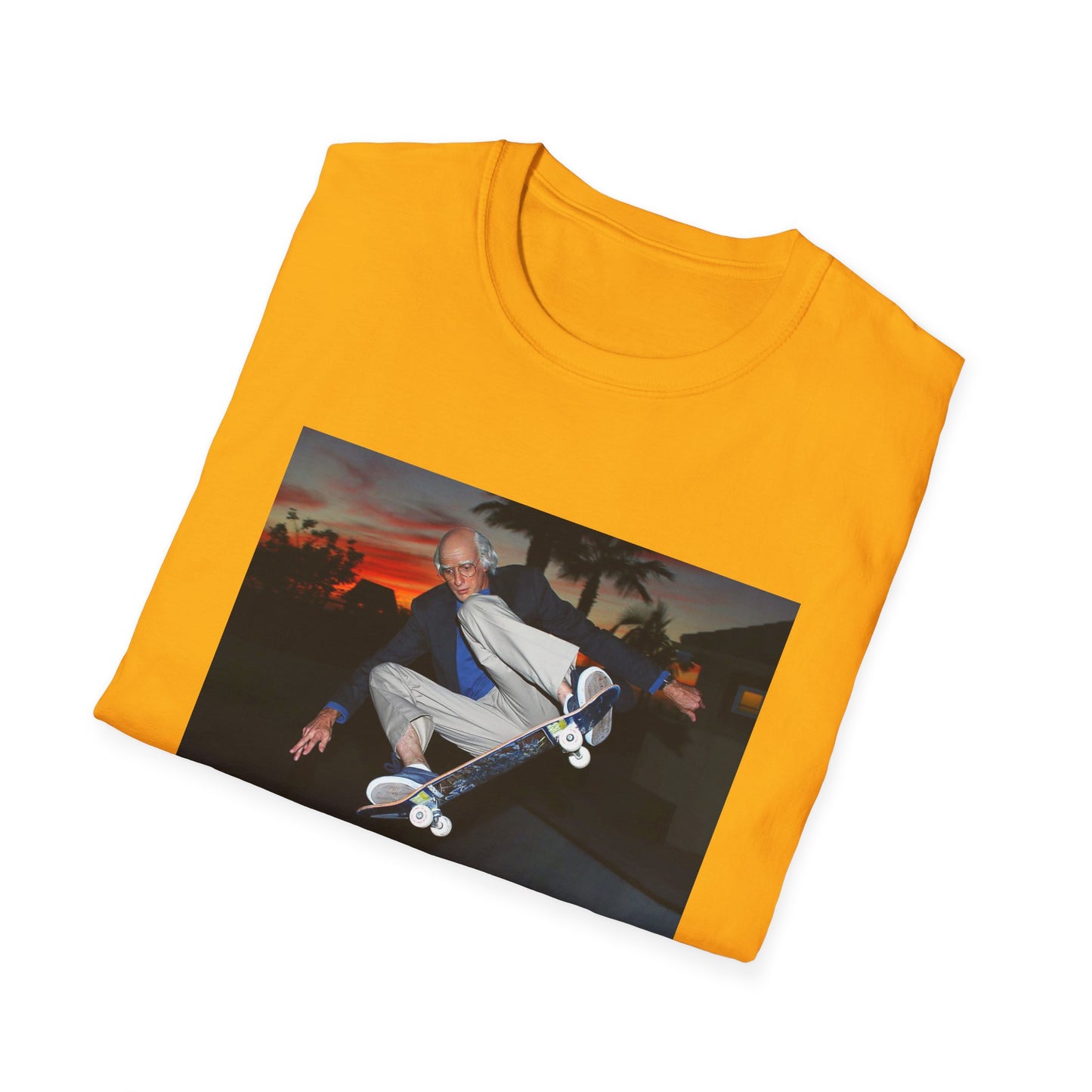 tony hawk as larry david photo tshirt