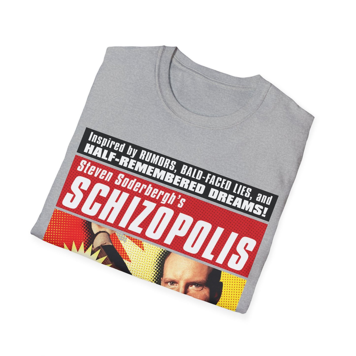 1996 steven soderbergh's schizopolis movie poster tshirt