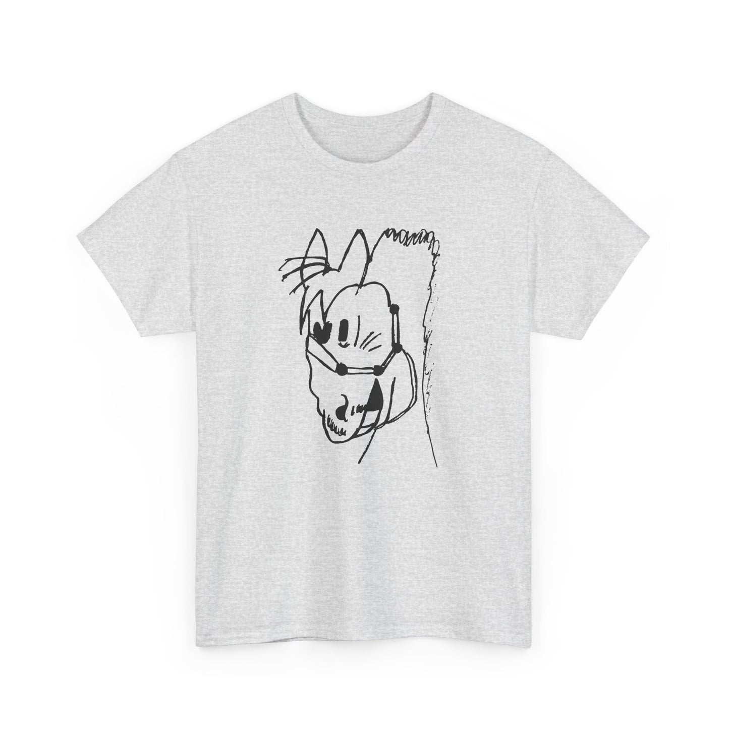 vintage netherlands qsl card of strange donkey like creature tshirt