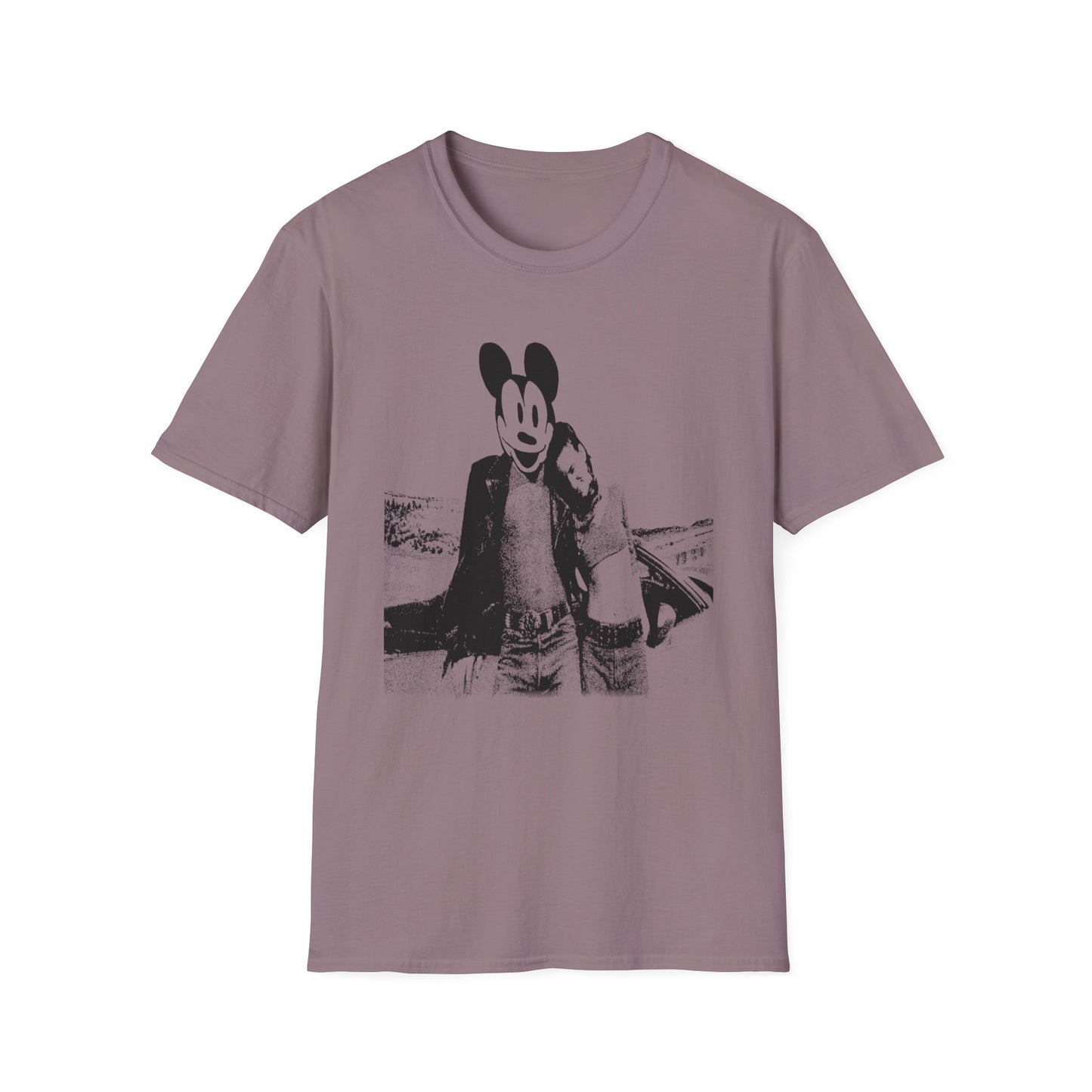 steamboat mickey and mallory knox natural born killers parody weird tshirt