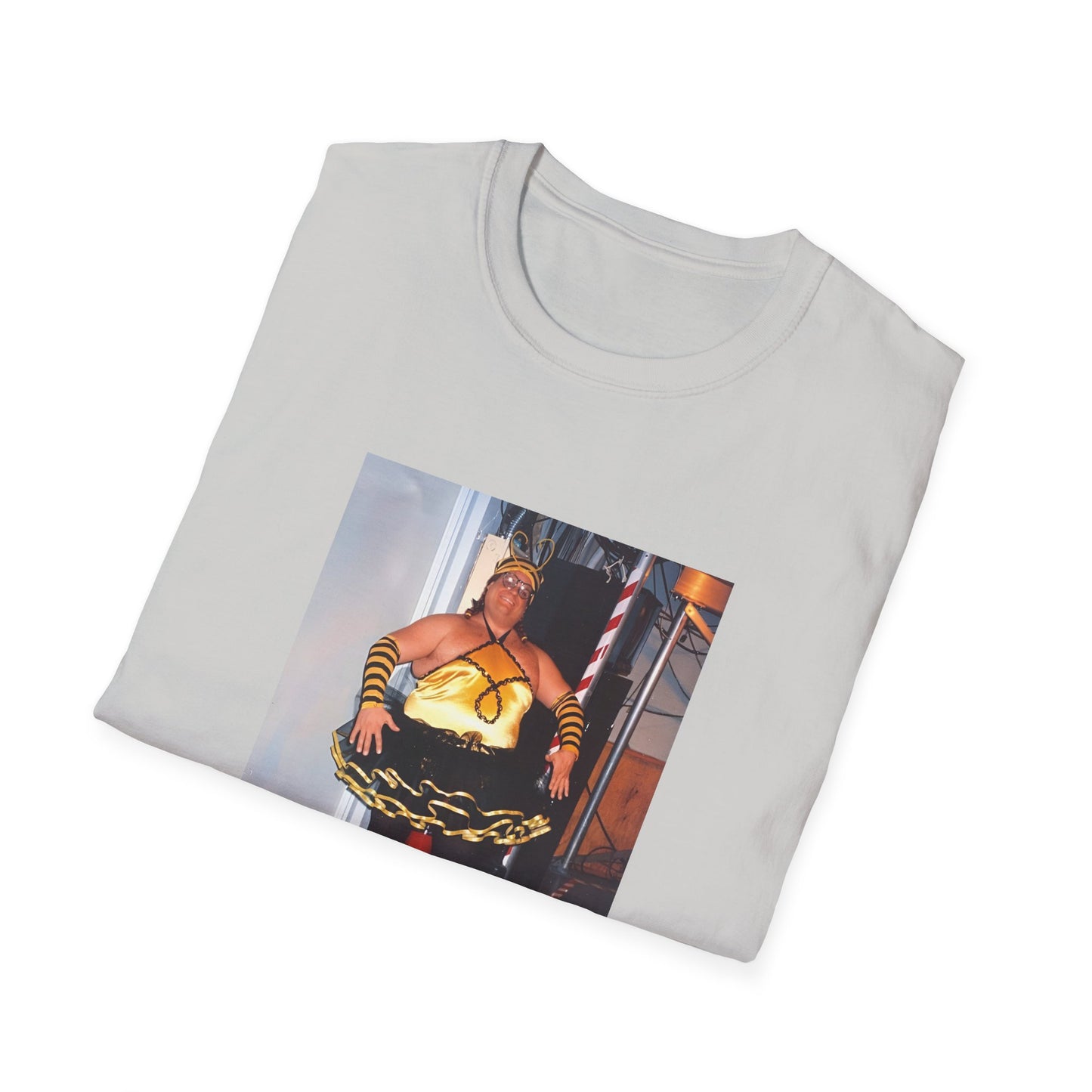 chris farley bumble bee photo tshirt
