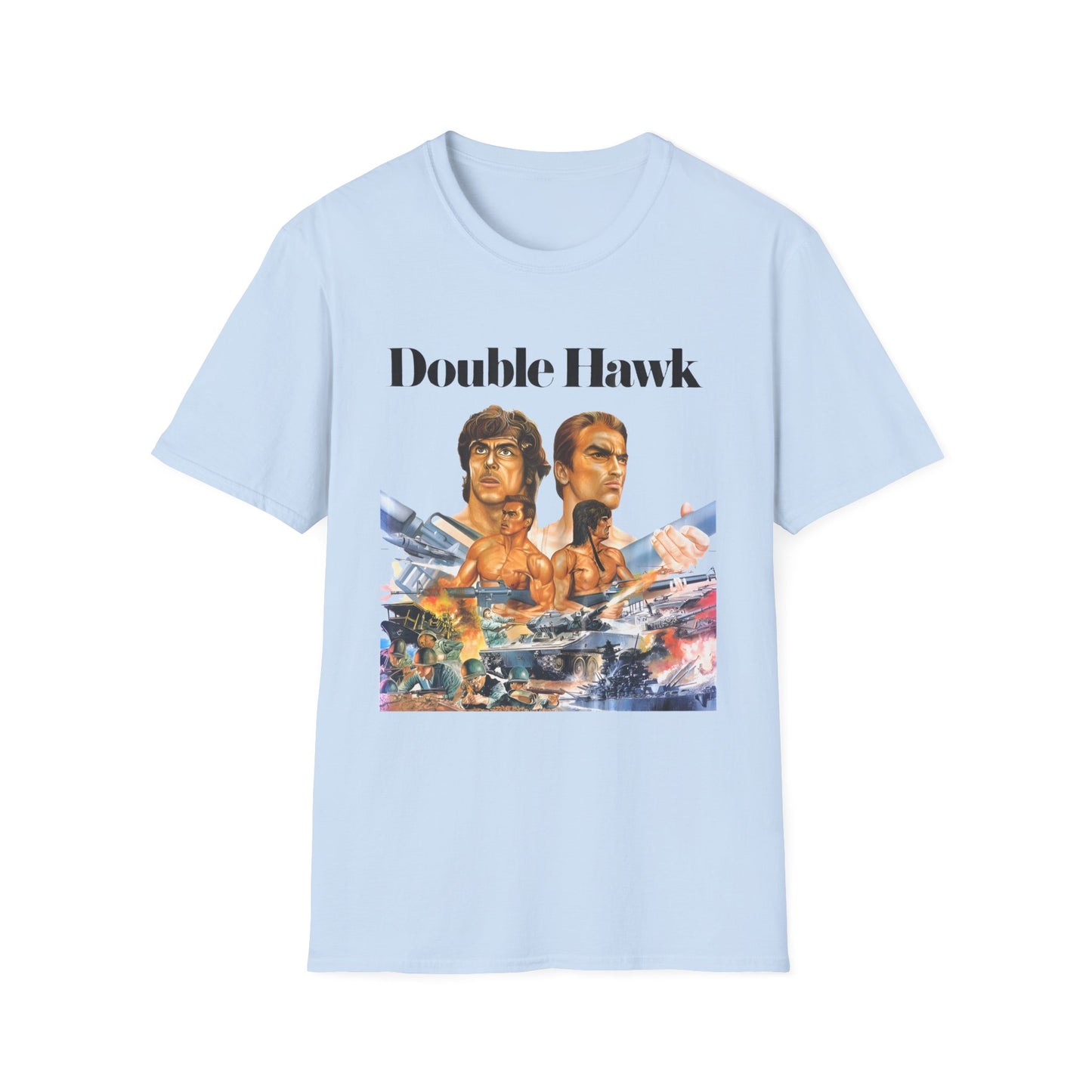 double hawk video game fan art tshirt