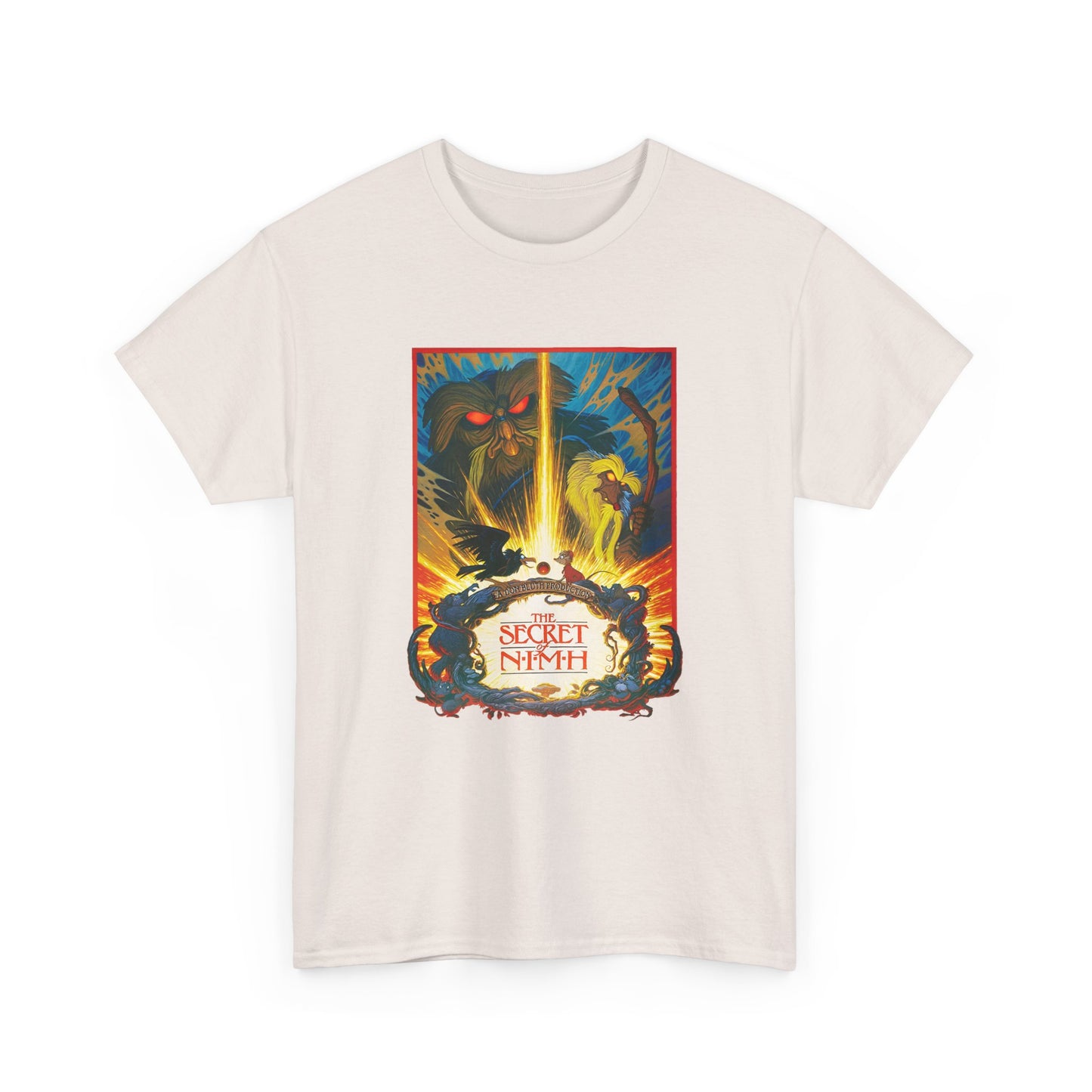 1992 the secret of nimh movie poster tshirt