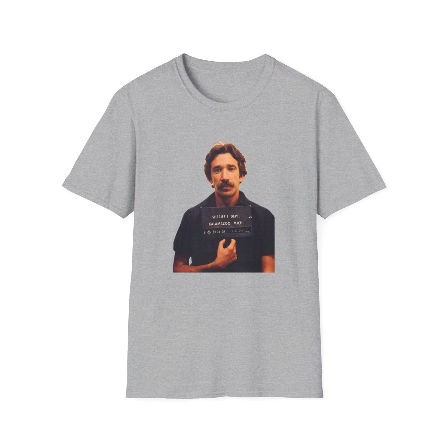 tim allen mugshot tshirt