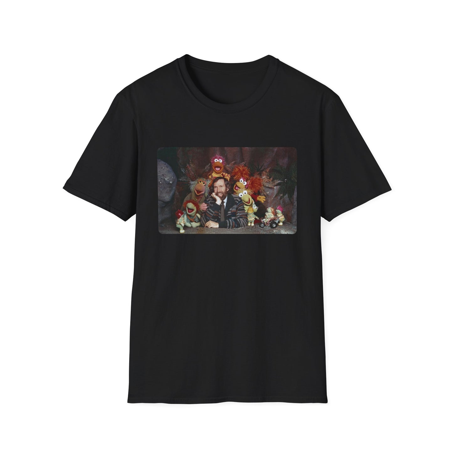 jim henson and the fraggles photo tshirt
