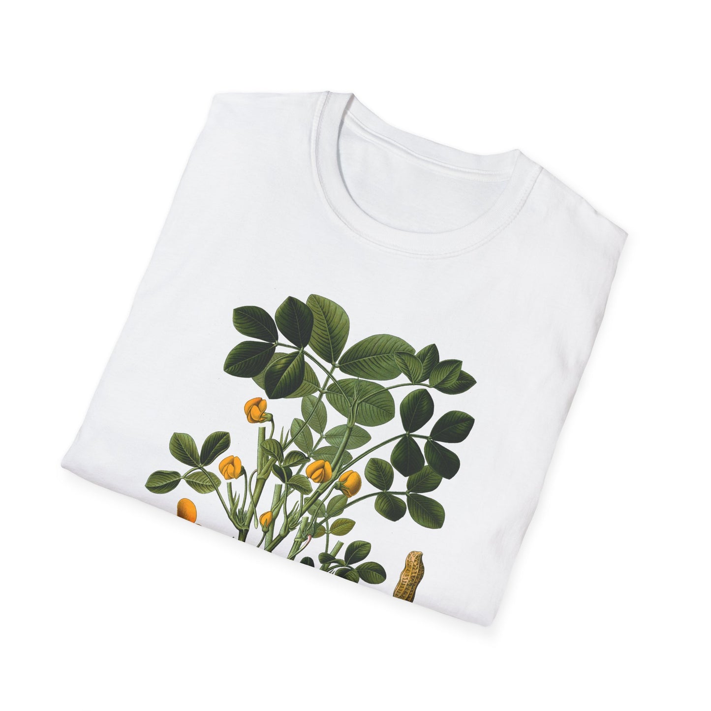 1887 peanut arachis (hypogaea) botanical print from kohler's plants by hermann adolph kohler tshirt
