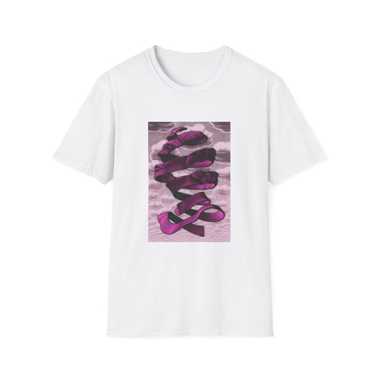 1955 m.c escher rind in pink tshirt