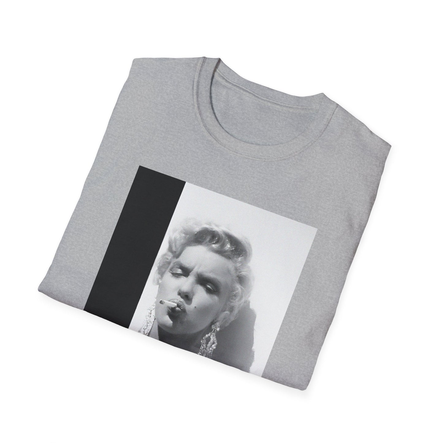 marilyn monroe smoking a cigarette tshirt