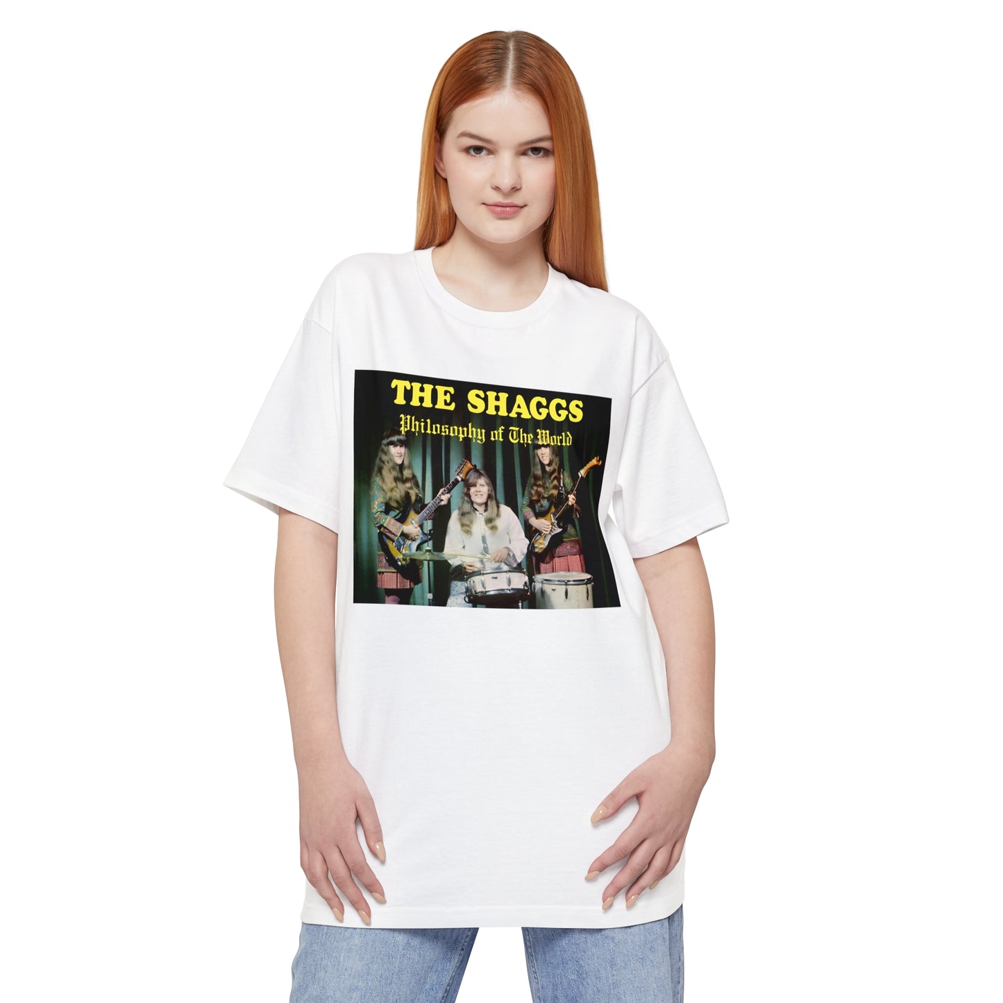 oversized the shaggs philosophy of the world 1969 album cover unisex tall beefy tshirt