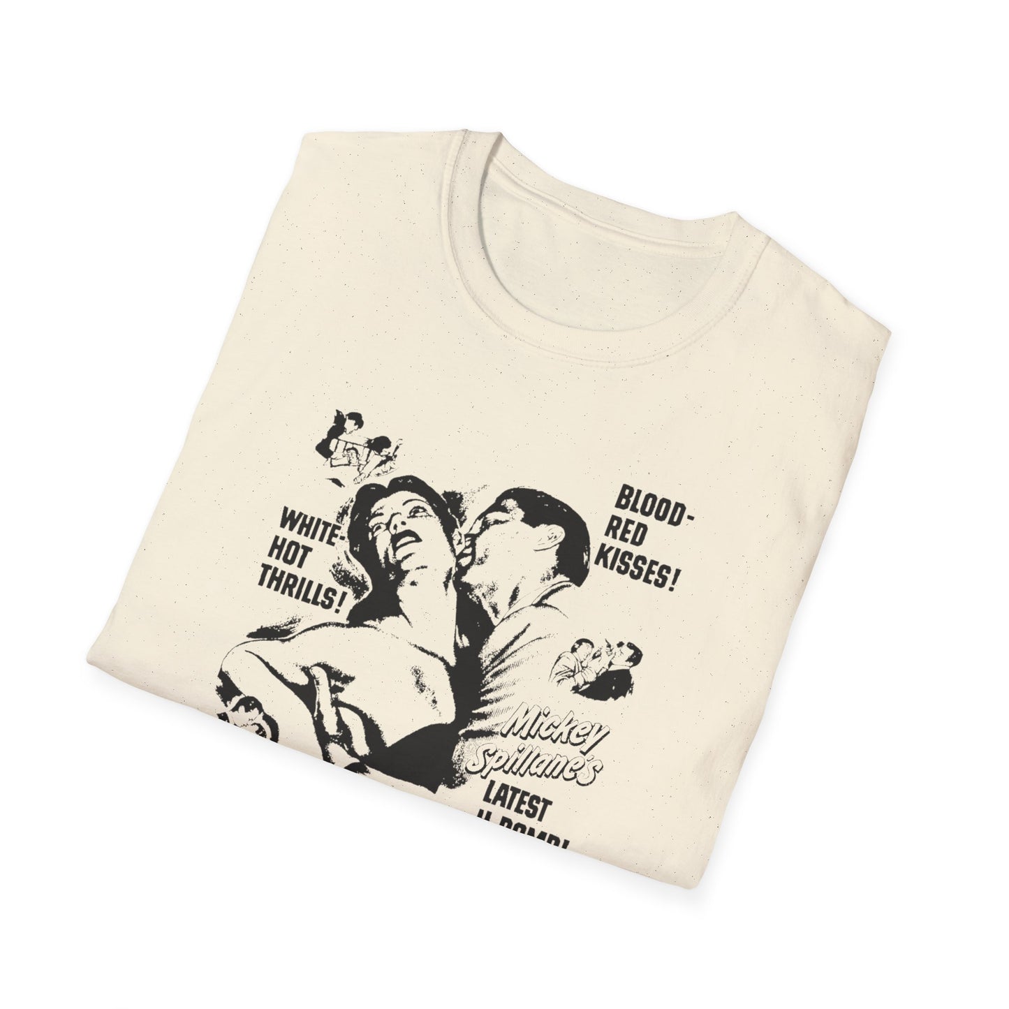 1955 film noir movie poster tshirt kiss me deadly by robert aldrich