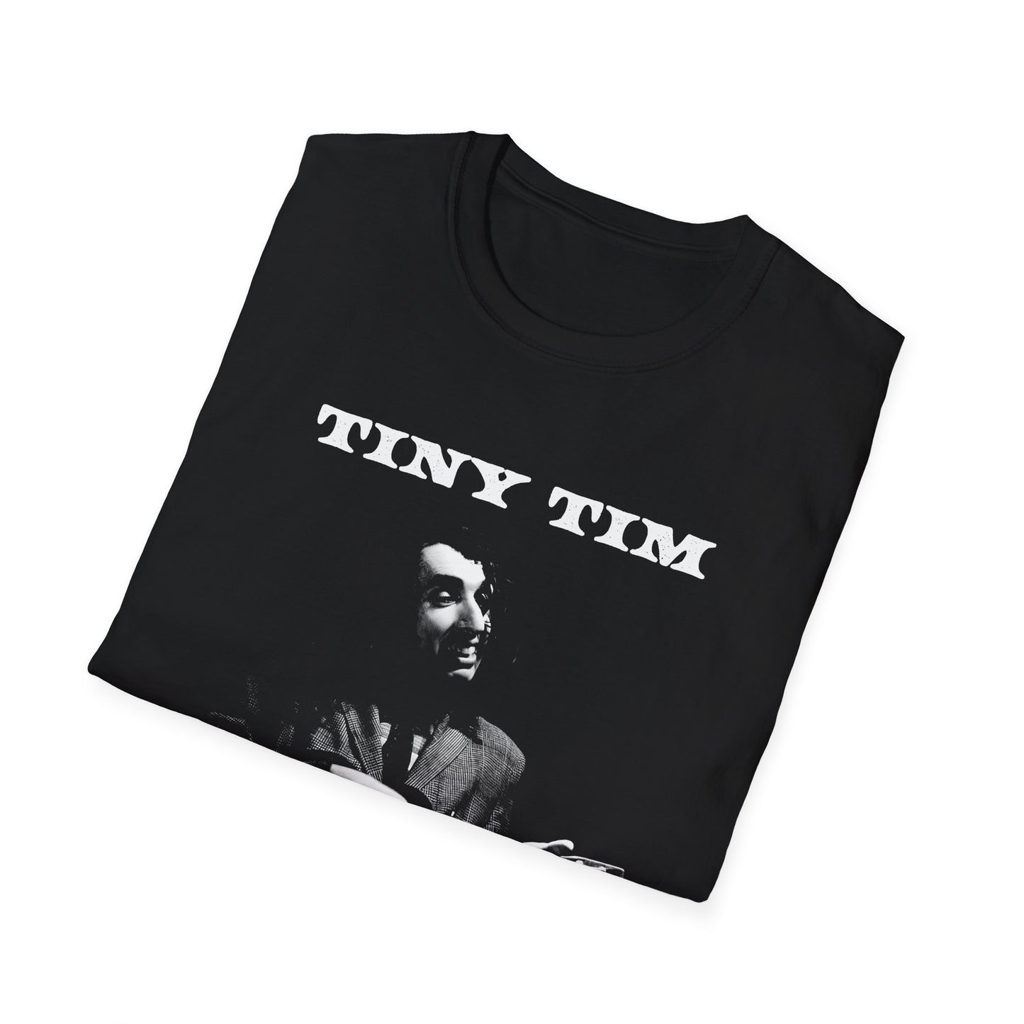 tiny tim playing on stage tshirt
