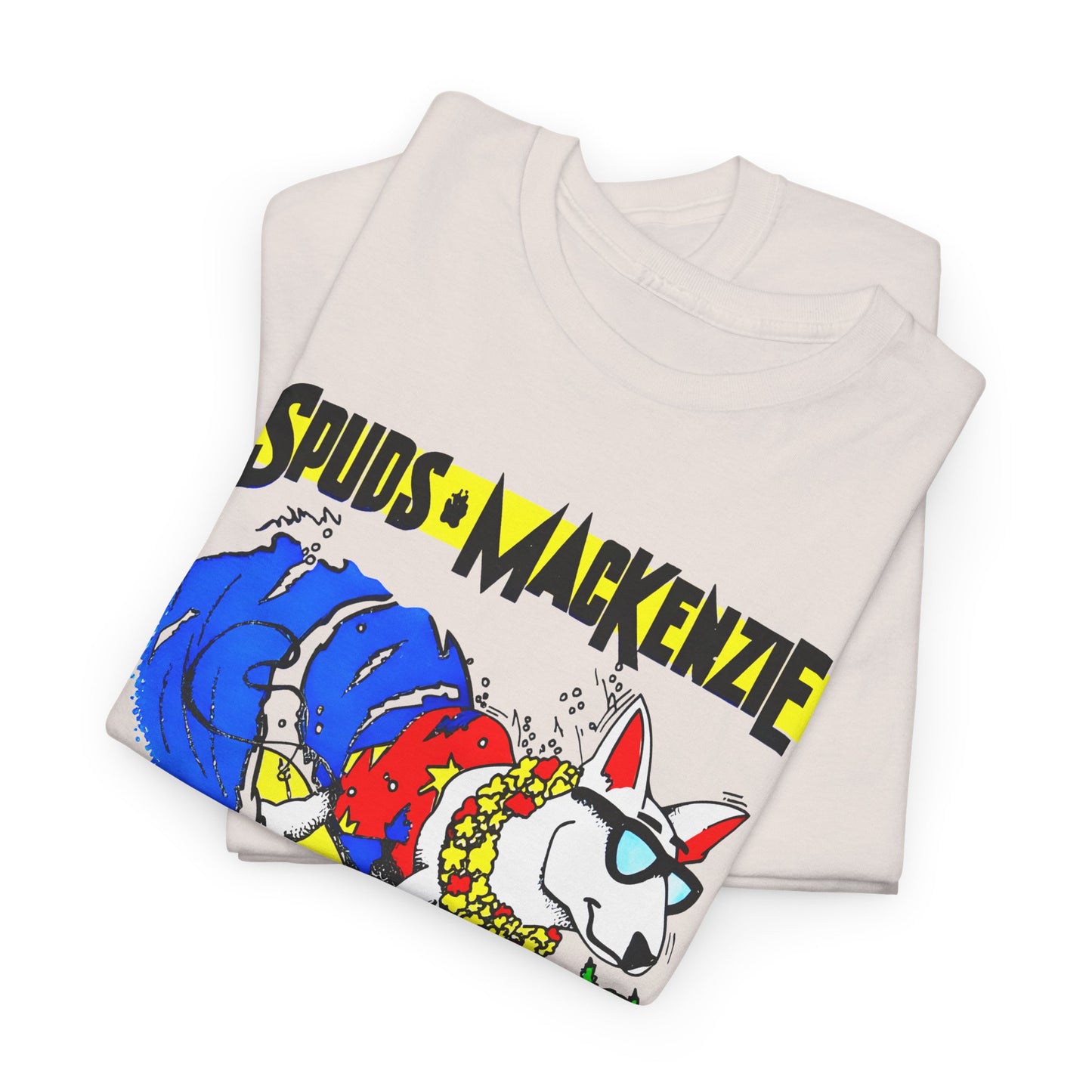 vintage spuds mackenzie the original party animal reproduction tshirt