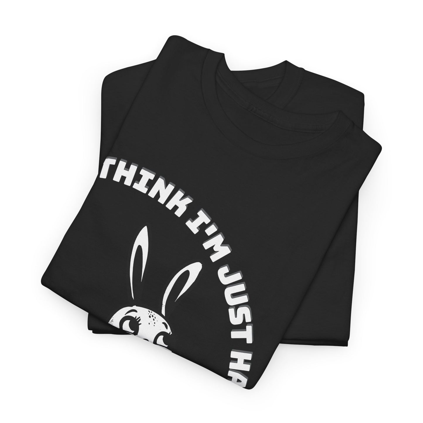 think I'm just happy nirvana song lyrics with bunny tshirt