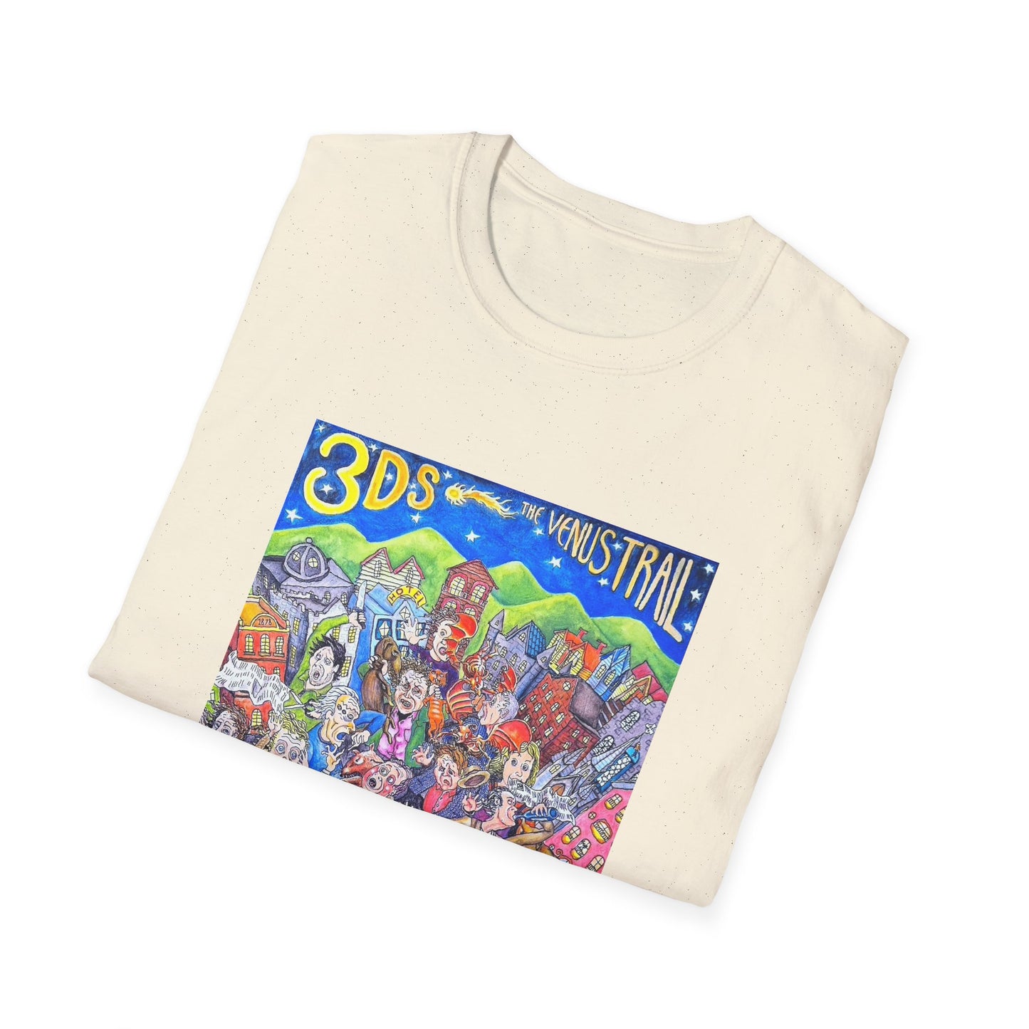 the 3d's 1993 the venus trail album tshirt