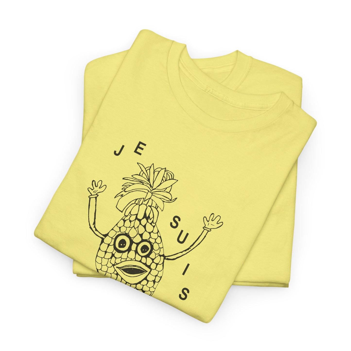 original sketch je suis un ananas téléfrançais! (i am a pineapple) tshirt