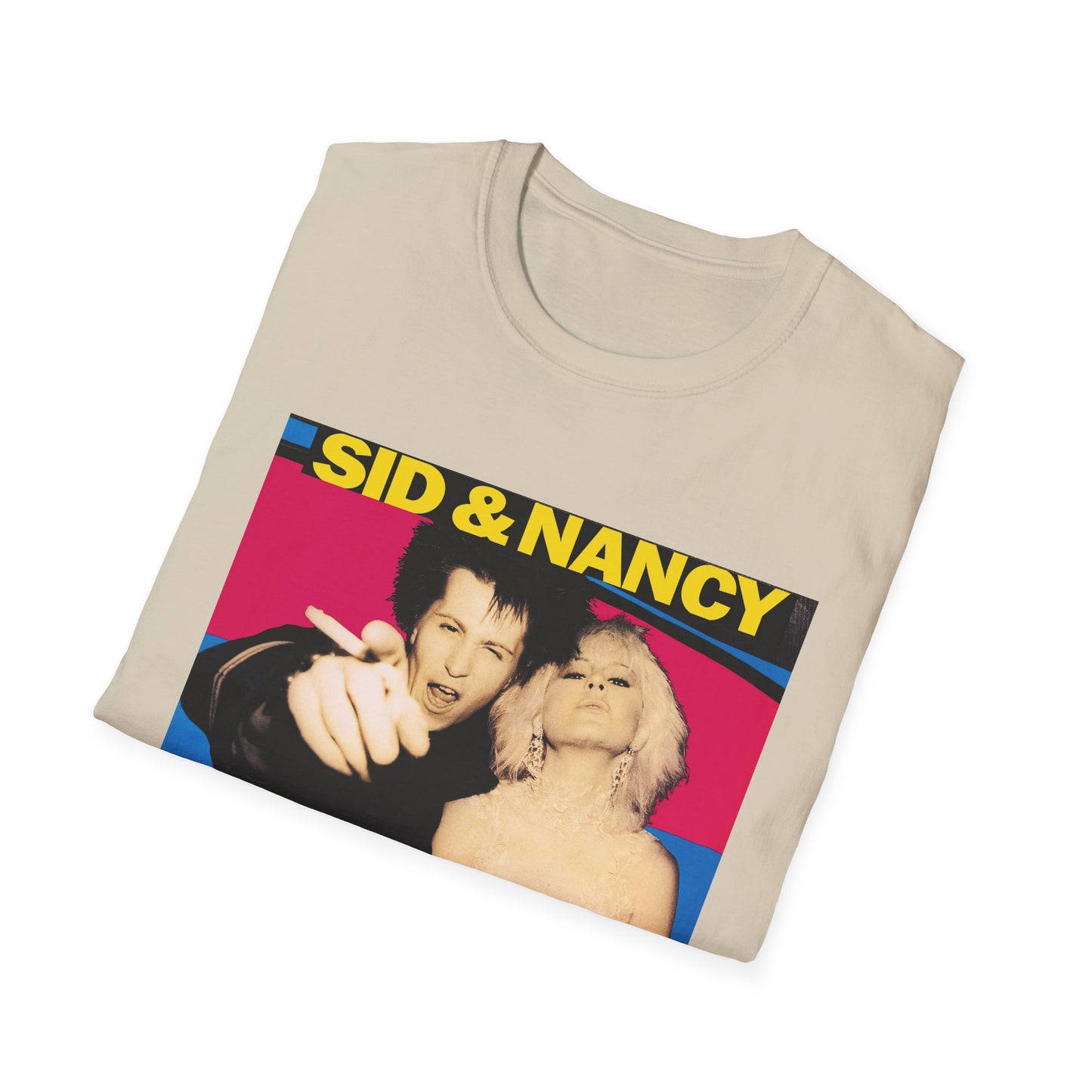 sid and nancy 1986 movie tshirt