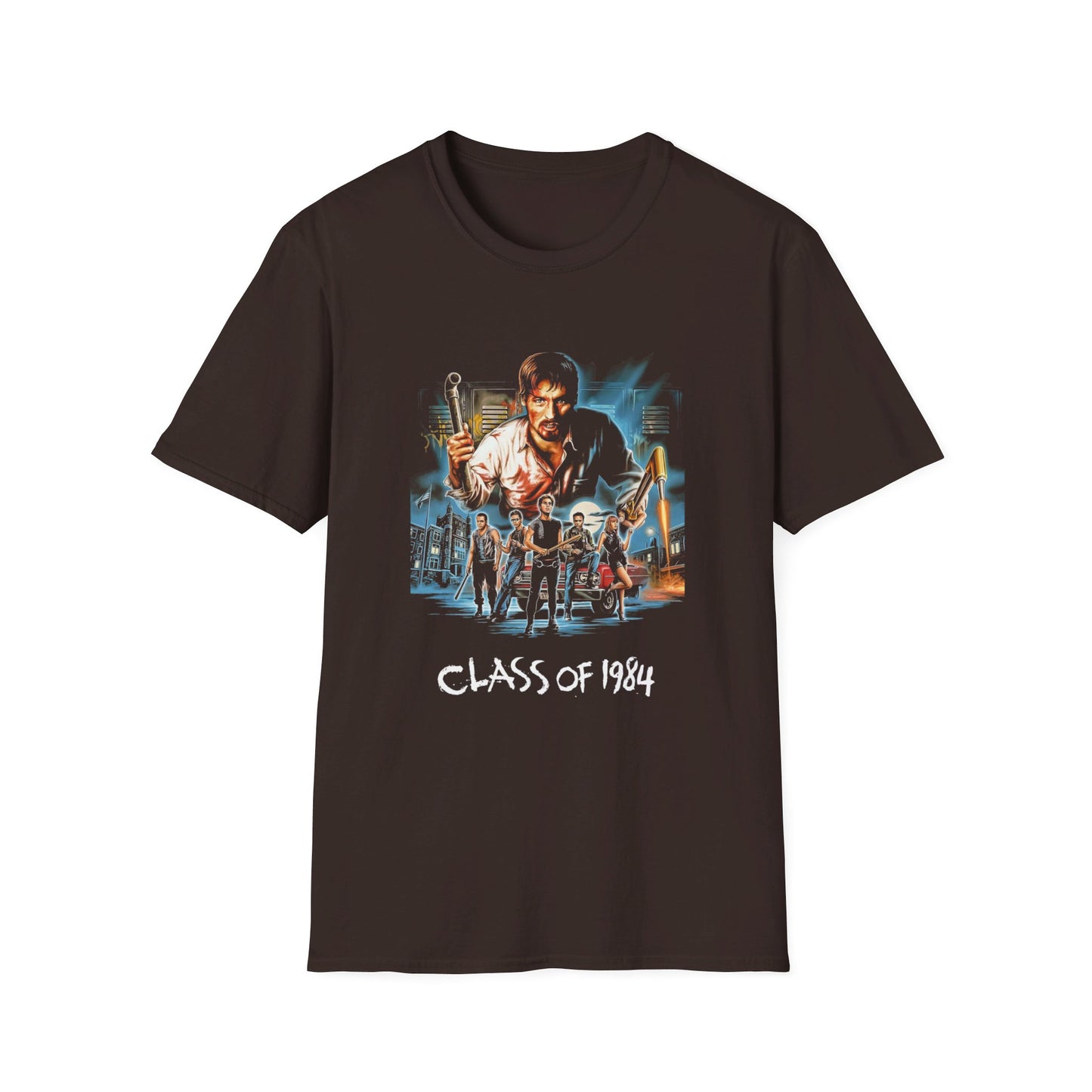 class of 1984 movie poster tshirt