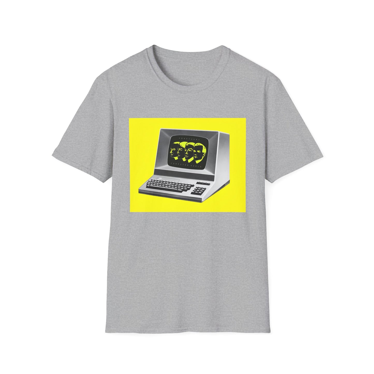 kraftwerk 1981 computer world album original colour tshirt