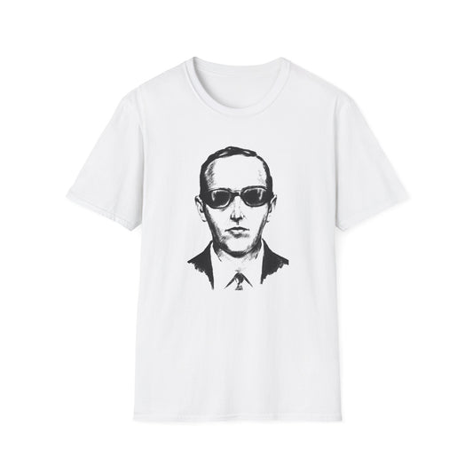d.b. cooper fbi sketch tshirt