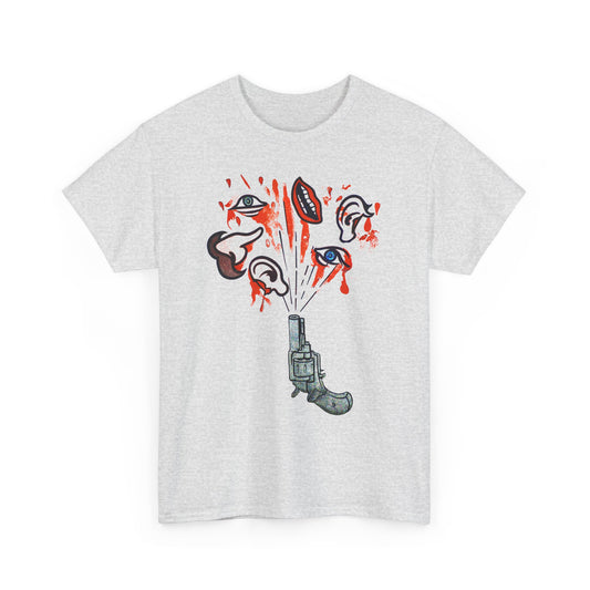 1907 henri gustave jossot all is lost even in honor gun shot lithograph custom edit tshirt