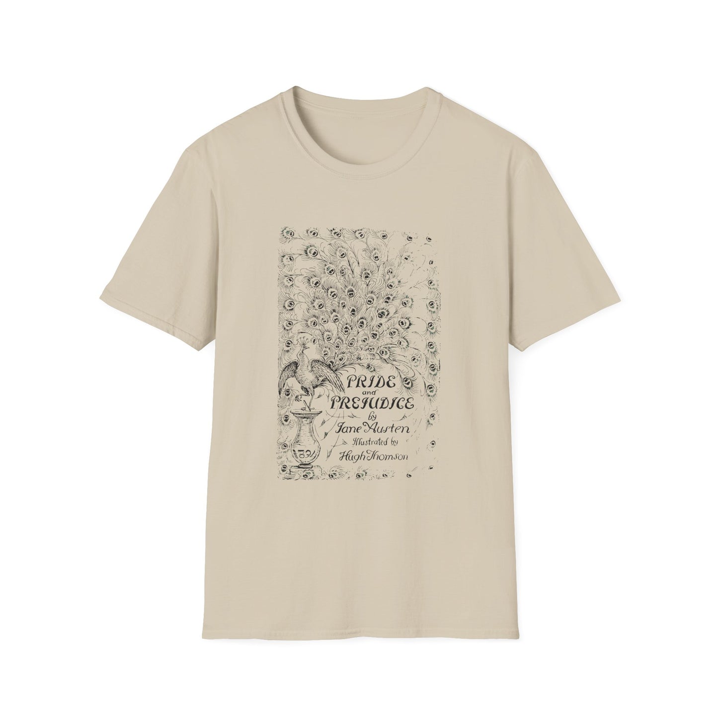 1894 illustration by hugh thomson for jane austen's pride and prejudice tshirt
