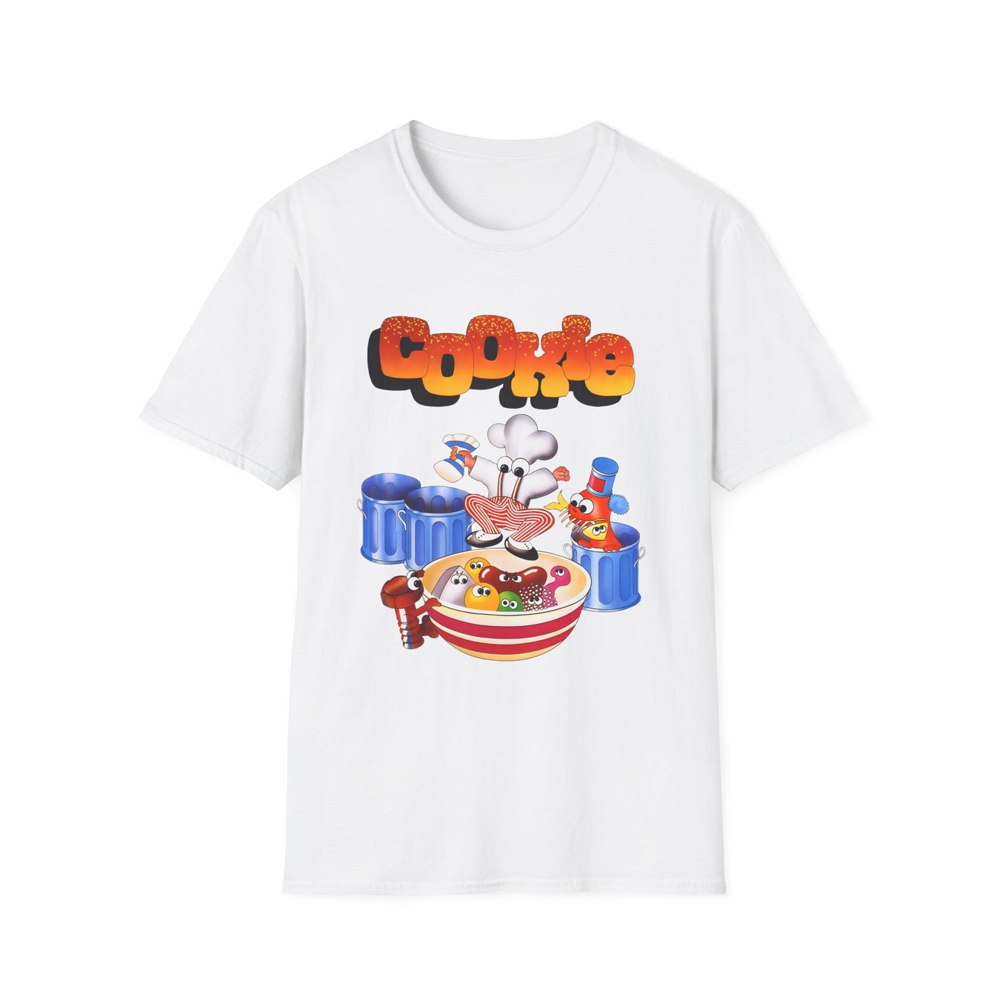1983 zx spectrum video game cookie tshirt
