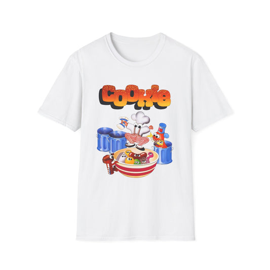 1983 zx spectrum video game cookie tshirt