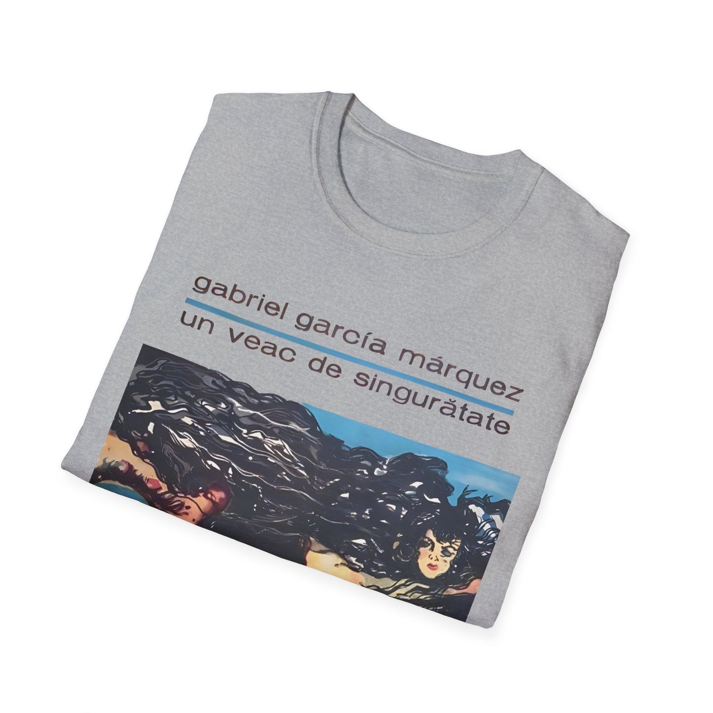 1974 romanian book cover for one hundred years of solitude by gabriel garcía márquez tshirt