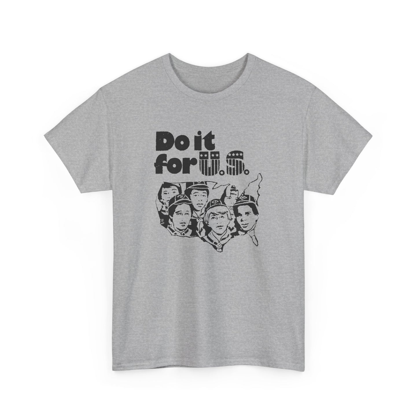 do it for us old boyscouts ad encouraging people to vote in the 1976 election tshirt