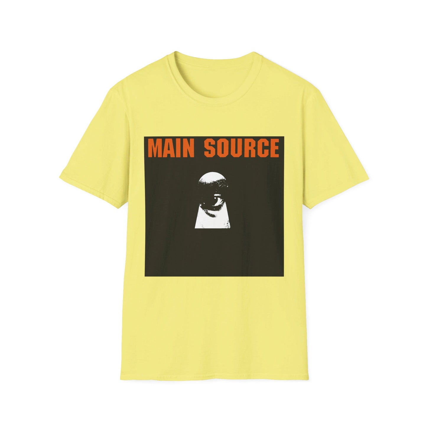 main source 1991 looking at the front door single tshirt